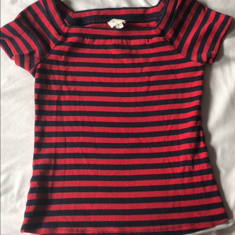 Stripped fitted shirt